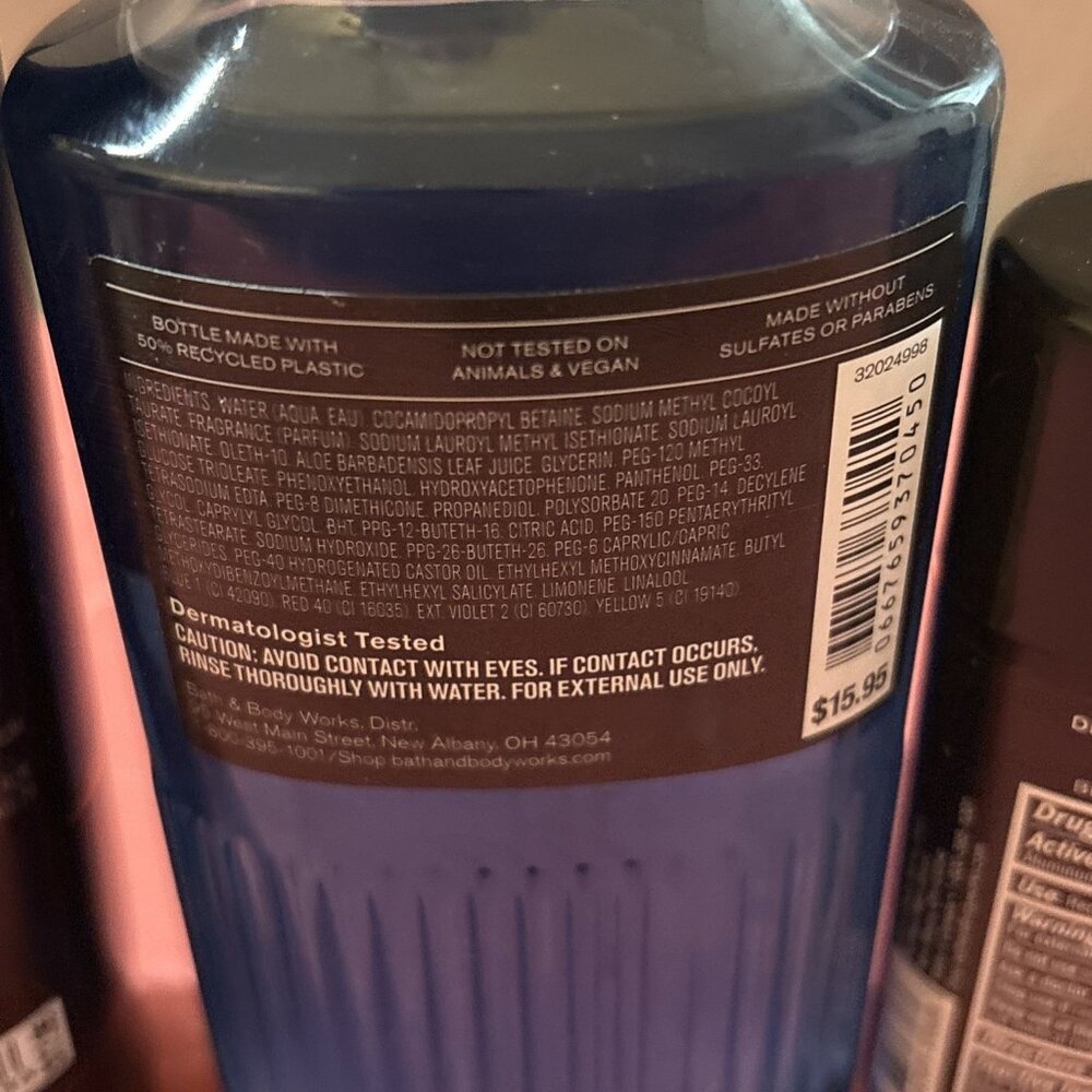 Men's Bath & Body Works OCEAN Lot 3-in-1 Wash/Spray/Deodorant/Cologne Mist/Cream - Picture 7 of 9